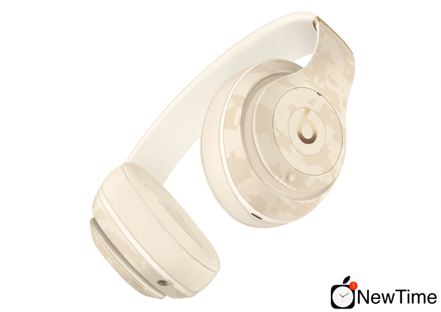 Навушники Beats Studio3 Wireless Headphones - Beats Camo Collection - Sand Dune (MWUJ2)